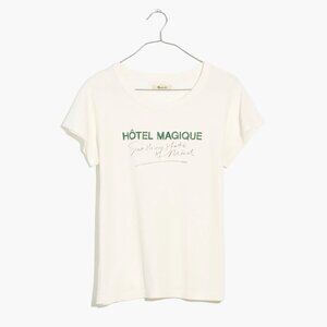 NWT Madewell x Hôtel Magique Size S Sunshine State of Mind Perfect Vintage Tee